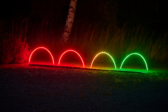 Ljusbåge 96 LED Multi 120 cm 4-pack Stemning 